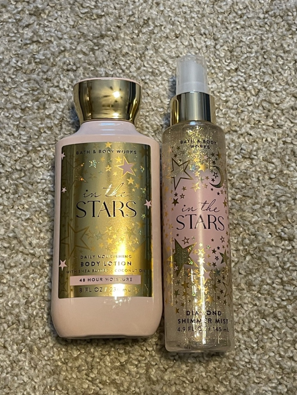 Bath & Body Works In The Stars Lotion & Diamond Shimmer Mist Duo- NEW